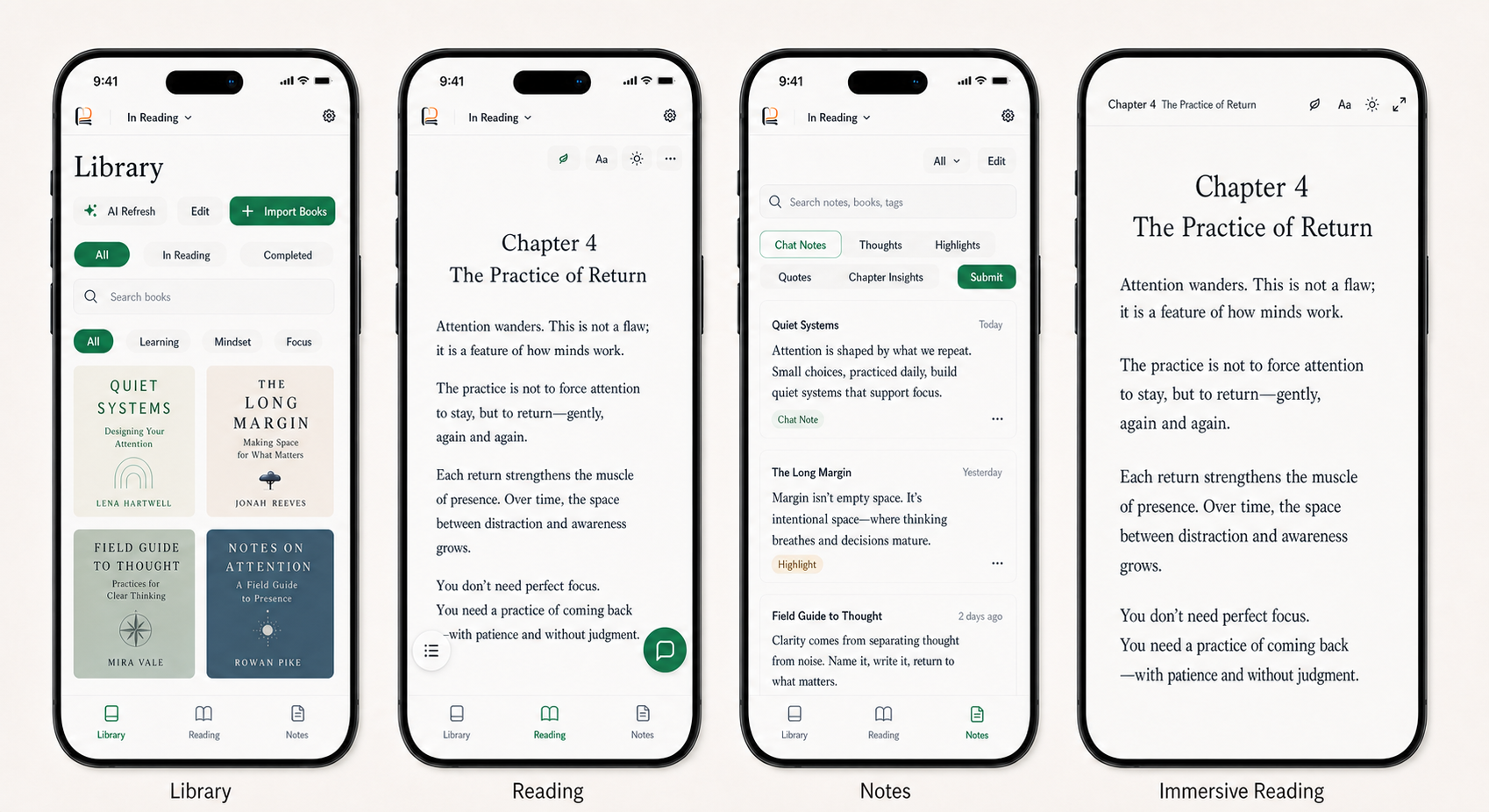 Companion Reader interface
